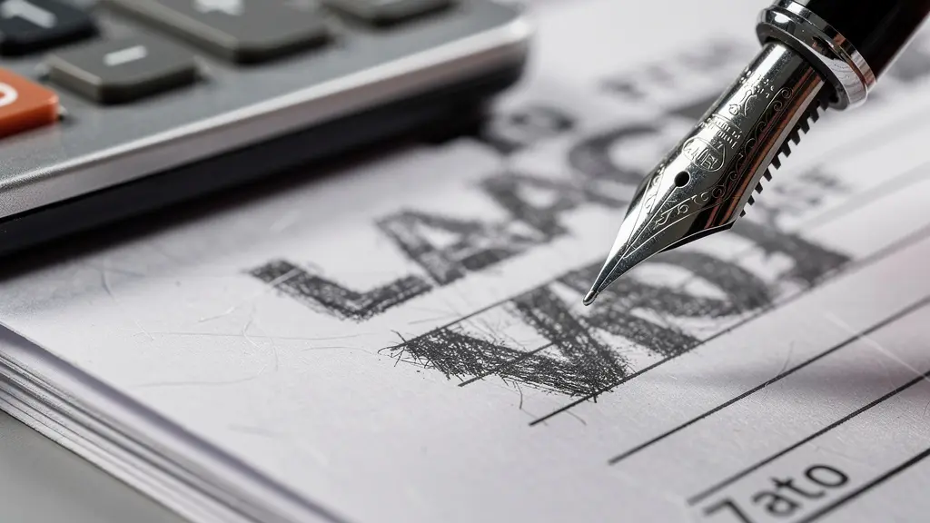 Gros plan sur des documents de devis avec calculatrice et stylo posés sur une table en bois